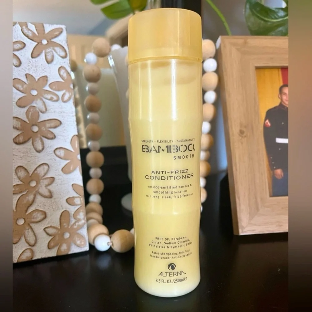 Alterna Bamboo Smooth Anti-Frizz Conditioner - Yellow Bottle Brand New